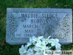 Maudie Sledge Horton