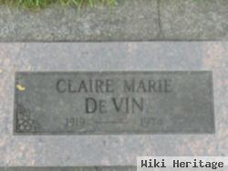 Claire Marie Mcneil Devin