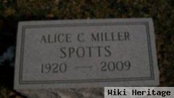 Alice C Miller Spotts