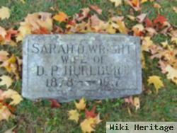 Sarah Olive Wright Hurlburt