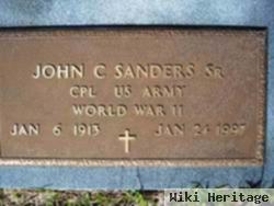 John C "jake" Sanders, Sr