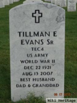 Tillman E. Evans, Sr