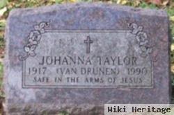 Johanna Van Drunen Taylor