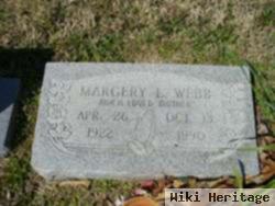 Margery L Webb