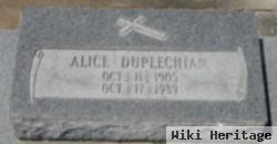 Alice Duplechian