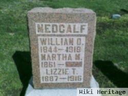 Elizabeth T "lizzie" Medcalf