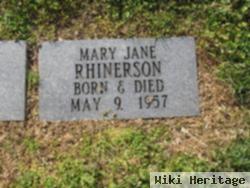 Mary Jane Rhinerson