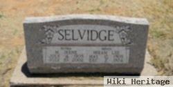 Malinda Irene "ira" Peden Selvidge