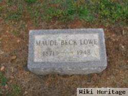 Maude Beck Lowe