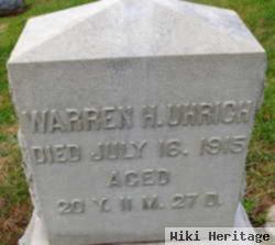 Warren H Uhrich