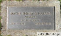 Wayne Henry Williams