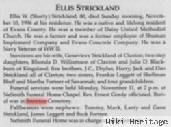 Ellis W. Strickland