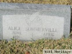 Alice Sommerville