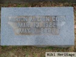 Marion Milton "cookie" Cook