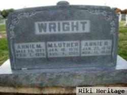 Annie Virginia Garber Wright