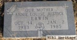 Annie Louise Justice Erwin