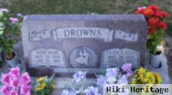 Alice Rae Burton Wilde Drowns