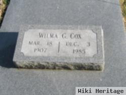 Wilma G Wheeler Cox