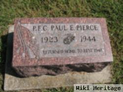 Pfc Paul E Pierce