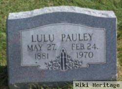 Lucinda "lulu" Sims Pauley