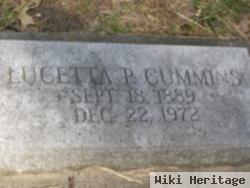 Lucetta P. Cummins