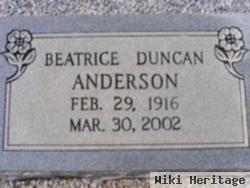 Beatrice Duncan Anderson