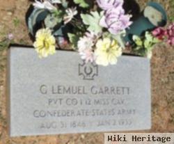 Pvt George Lemuel Garrett