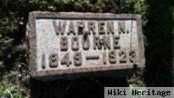 Warren M Bourne