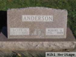 Betty H Anderson