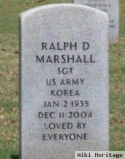 Ralph D Marshall