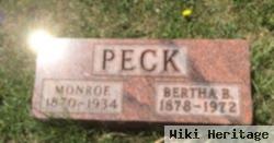 Bertha B Hill Peck