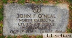 John Furnifold "johnnie" O'neal