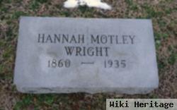 Hannah Motley Wright