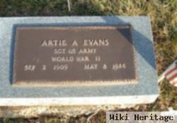 Artie A. "mike" Evans