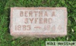 Bertha A Syferd