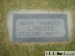 Mary Francis Johnston Loveless