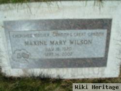 Maxine Mary Wilson