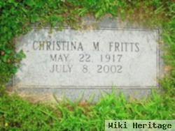 Christina M Carson Fritts