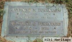 Raymond M Burroughs