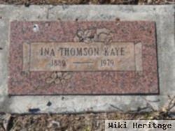 Ina Thomson Kaye