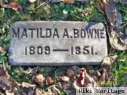 Matilda A. Bowne