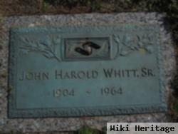 John Harold Whitt, Sr