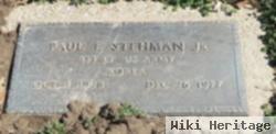 1Lt Paul E Stehman, Jr