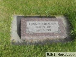 Edna P Edvalson