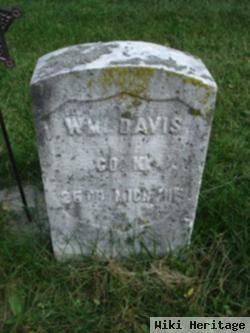 Pvt William M. Davis