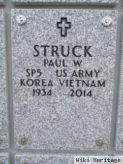 Paul W Struck