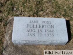 Jane Ross Fulerton