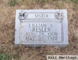 Lillian Eula Resler