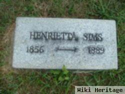 Henrietta Sims