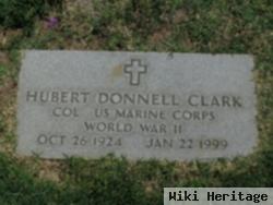 Col Hubert Donnell Clark